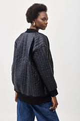 🧣Winter 2024/2025 - Oxford Cardigan - Black Quilt