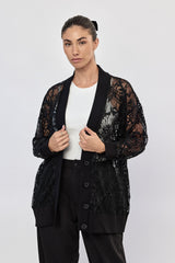 🧣Winter 2024/2025 - Saba Cardigan - Black lace