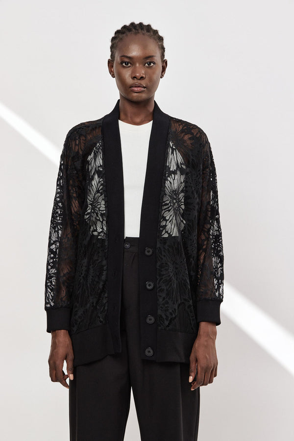 🧣Winter 2024/2025 - Saba Cardigan - Black lace