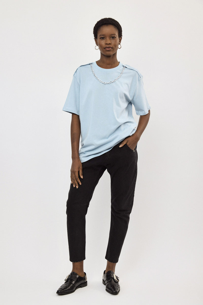 🪻Spring/Summer 2024- Migel T shirt - Pale Blue