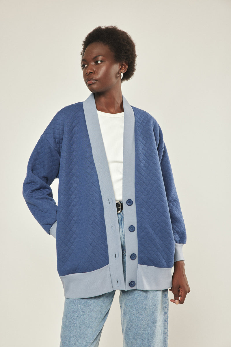 🧣Winter 2024/2025 - Saba Cardigan - Deep Blue