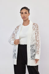 🧣Winter 2024/2025 - Saba Cardigan - White lace