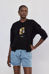 🧣Winter 2024/2025 - Mr Arthur Sweatshirt - Black