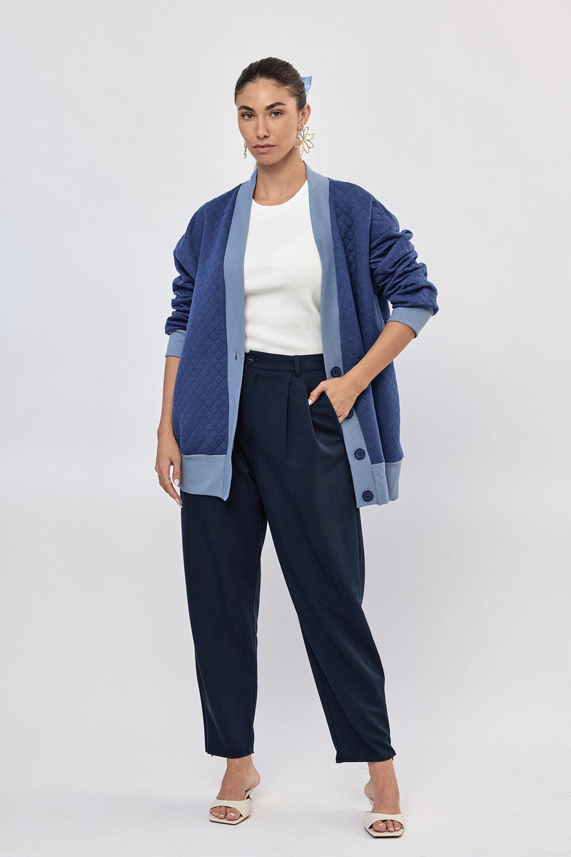 🧣Winter 2024/2025 - Saba Cardigan - Deep Blue