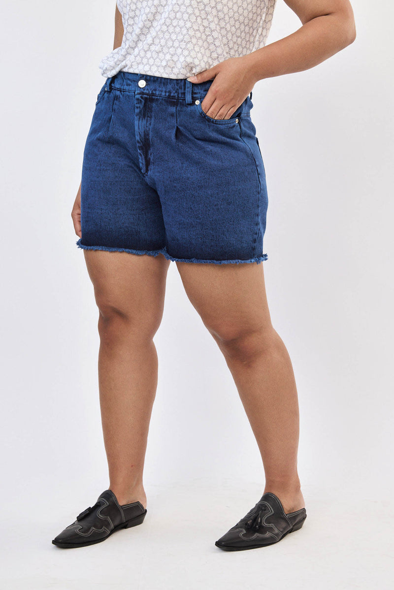 🪻Spring/Summer 2024 - Baggy Denim Shorts - Deep Blue wash 🧼