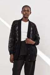 🧣Winter 2024/2025 - Saba Cardigan - Black lace