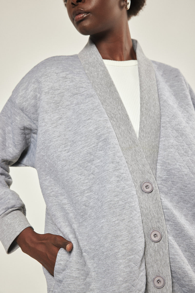 🧣Winter 2024/2025 - Saba Cardigan - Light Grey