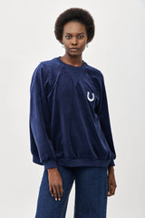 Unbelievable Sweatshirt -  Blue velvet- Sample collection