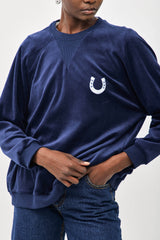 Unbelievable Sweatshirt -  Blue velvet- Sample collection