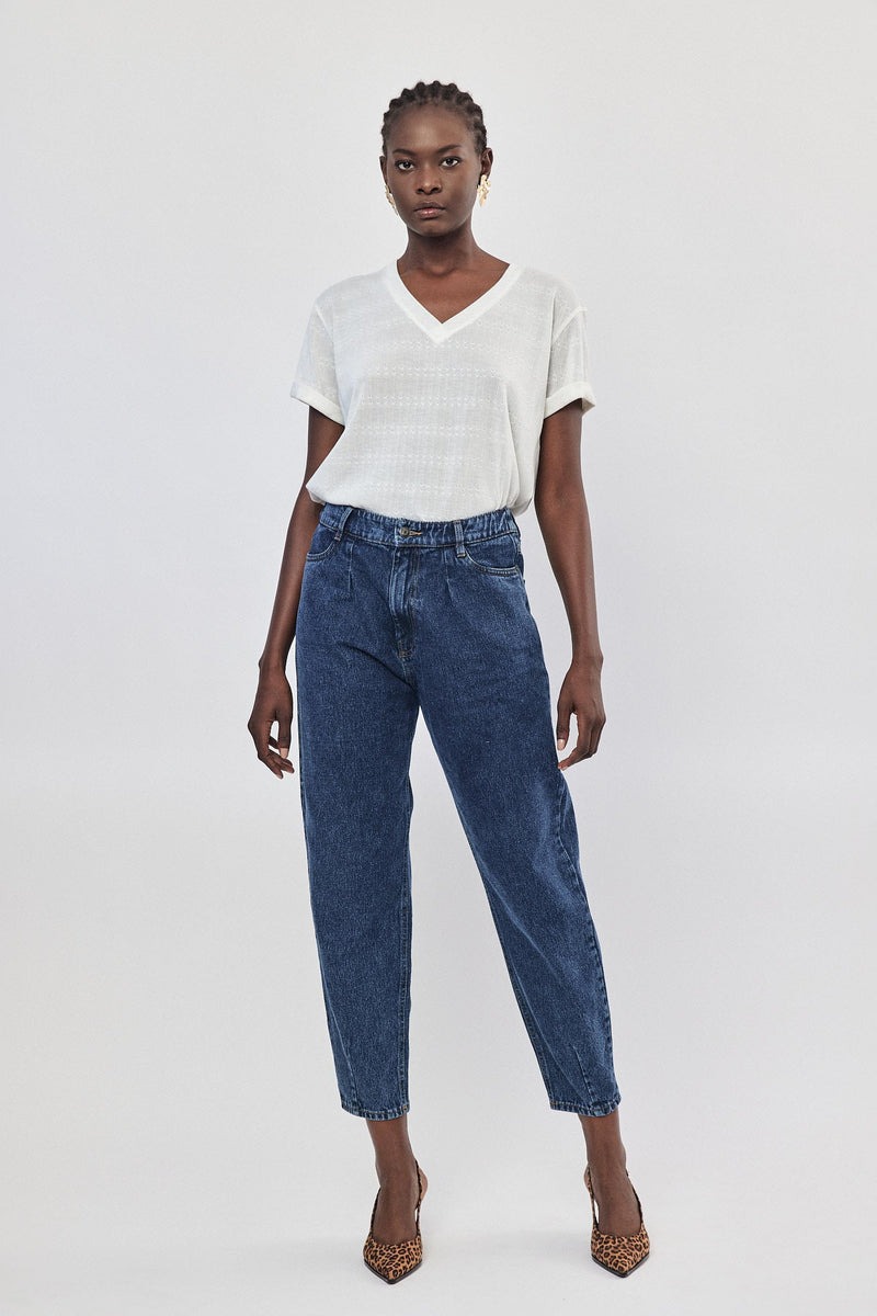 🍁Autumn 2024/2025 - Our interpretation for Mom jeans - Classic Blue